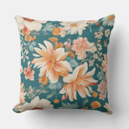 Phantastische empfindliche Blume Kissen