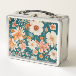 Phantastische empfindliche Blume Metall Brotdose