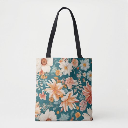 Phantastische empfindliche Blume Tasche (Vorderseite)