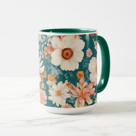 Phantastische empfindliche Blume Tasse