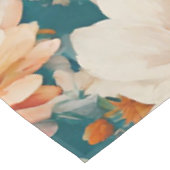 Phantastische empfindliche Blume Tischdecke (Schrägansicht)