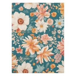 Phantastische empfindliche Blume Tischdecke