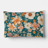 Phantastische empfindliche Blume Zubehörtasche (Rückseite)