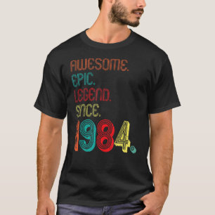 Phantastische epische Legende seit 1984 38 Jahre a T-Shirt