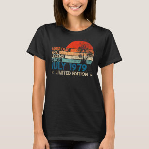 Phantastische Epische Legende seit Juli 1979 Vinta T-Shirt