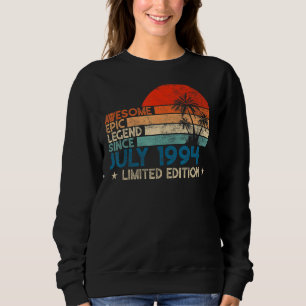 Phantastische Epische Legende Seit Juli 1994 Vinta Sweatshirt