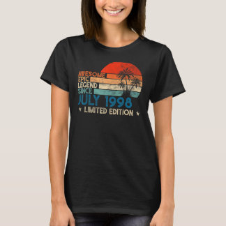 Phantastische Epische Legende Seit Juli 1998 Vinta T-Shirt