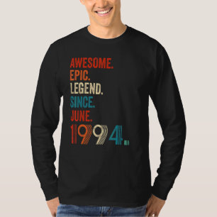 Phantastische Epische Legende Seit Juni 1994 28. G T-Shirt