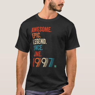 Phantastische Epische Legende Seit Juni 1997 25. G T-Shirt