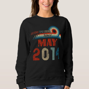 Phantastische Epische Legende seit Mai 2014 8. Geb Sweatshirt