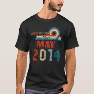 Phantastische Epische Legende seit Mai 2014 8. Geb T-Shirt