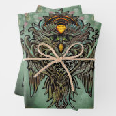 Phantastische Eule Geschenkpapier Set (Beispiel)