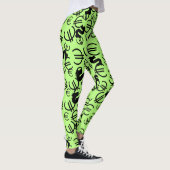 Phantastische Euro Dollars Muster Leggings (Rechts)