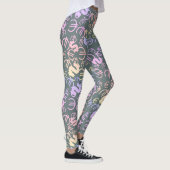 Phantastische Euro Dollars Muster Leggings (Rechts)