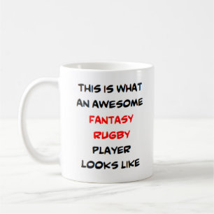 phantastische Fantasy Rugby Player Kaffeemaschine  Kaffeetasse