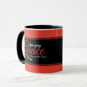 Phantastische Farbblockkaffeemaschine Tasse (Vorderseite Links)