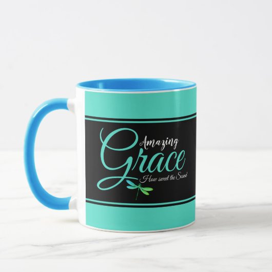 Phantastische Farbblockkaffeemaschine Tasse (Links)