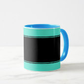 Phantastische Farbblockkaffeemaschine Tasse (VorderseiteRechts)