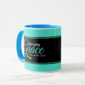 Phantastische Farbblockkaffeemaschine Tasse (Vorderseite Links)