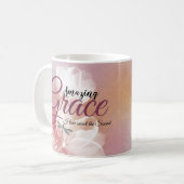 Phantastische Farbe Rosa Bläschen Kaffeetasse (Vorderseite Links)