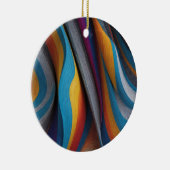 phantastische Farben Keramik Ornament (Rechts)