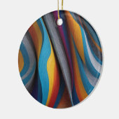 phantastische Farben Keramik Ornament (Links)
