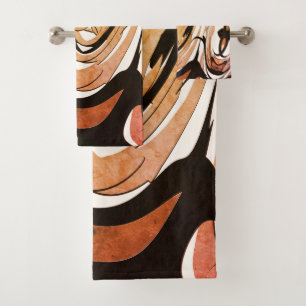 Phantastische Farbkombination Moderne Kunst Badhandtuch Set