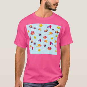 phantastische Fischtapete T-Shirt