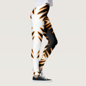 Phantastische Flammen Abstrakte Leggings (Rechts)