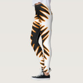 Phantastische Flammen Abstrakte Leggings (Links)