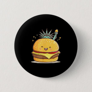 Phantastische Freiheitsstatue Burger-Kostüm für Ju Button