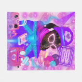 Phantastische Freundin Fleece Blanket (Vorderseite (Horizontal))