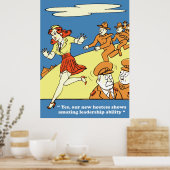 Phantastische Führungsfähigkeit, Spaß der Armee, V Poster (Küche)