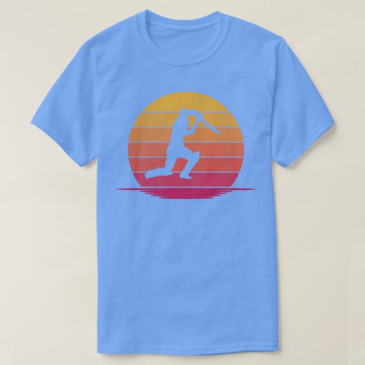 Phantastische Funny Cricket Geschenk Hobby Silhoue T-Shirt (Design vorne)