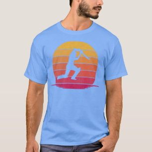 Phantastische Funny Cricket Geschenk Hobby Silhoue T-Shirt