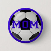 Phantastische Fußball-Mama Button (Vorderseite)