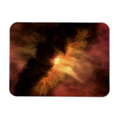 PHANTASTISCHE GALAXIE MIT HELLEN STERNEN MAGNET (Horizontal)