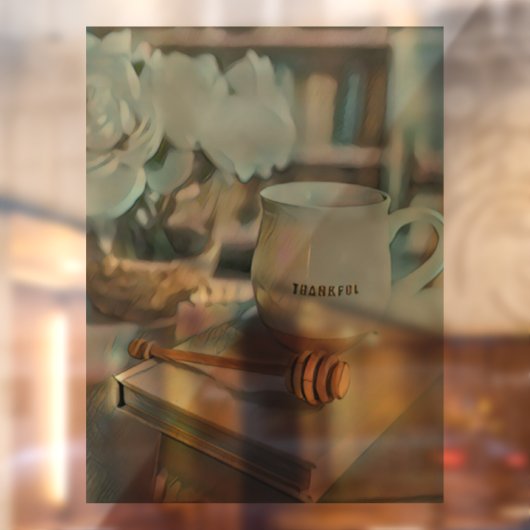 Phantastische Geschenke für Buchliebhaber Fensteraufkleber (Blatt 2)