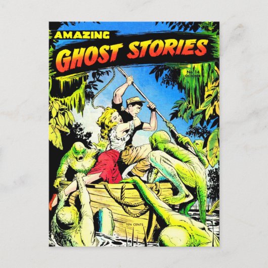 Phantastische Ghost-Stories Postkarte (Vorderseite)