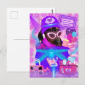 Phantastische Girlfriend Postcard Postkarte (Vorne/Hinten)