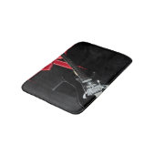 Phantastische Gitarre Badematte (Schrägansicht)