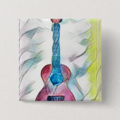 Phantastische Gitarre Button (Vorderseite)