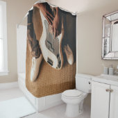 Phantastische Gitarre Duschvorhang (Beispiel)