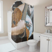 Phantastische Gitarre Duschvorhang (Beispiel)