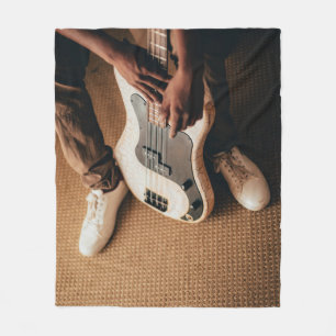 Phantastische Gitarre Fleecedecke