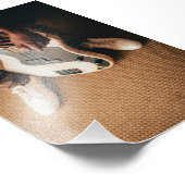 Phantastische Gitarre Fotodruck (Ecke)