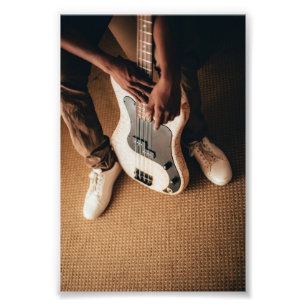 Phantastische Gitarre Fotodruck