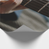 Phantastische Gitarre Geschenkpapier (Ecke)