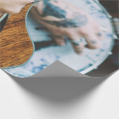 Phantastische Gitarre Geschenkpapier (Ecke)