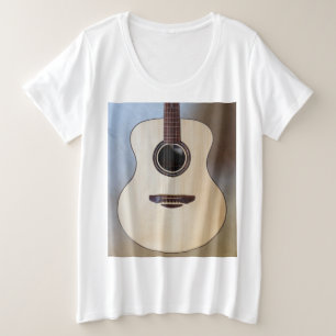 Phantastische Gitarre Große Größe T-Shirt